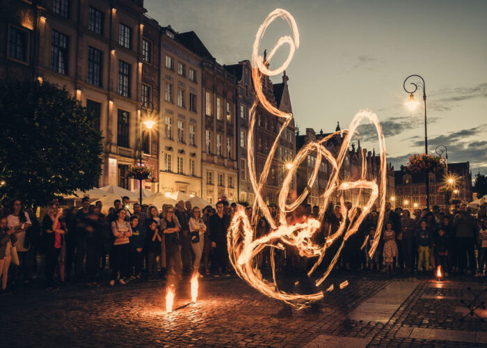 Amazing Street Fire Show